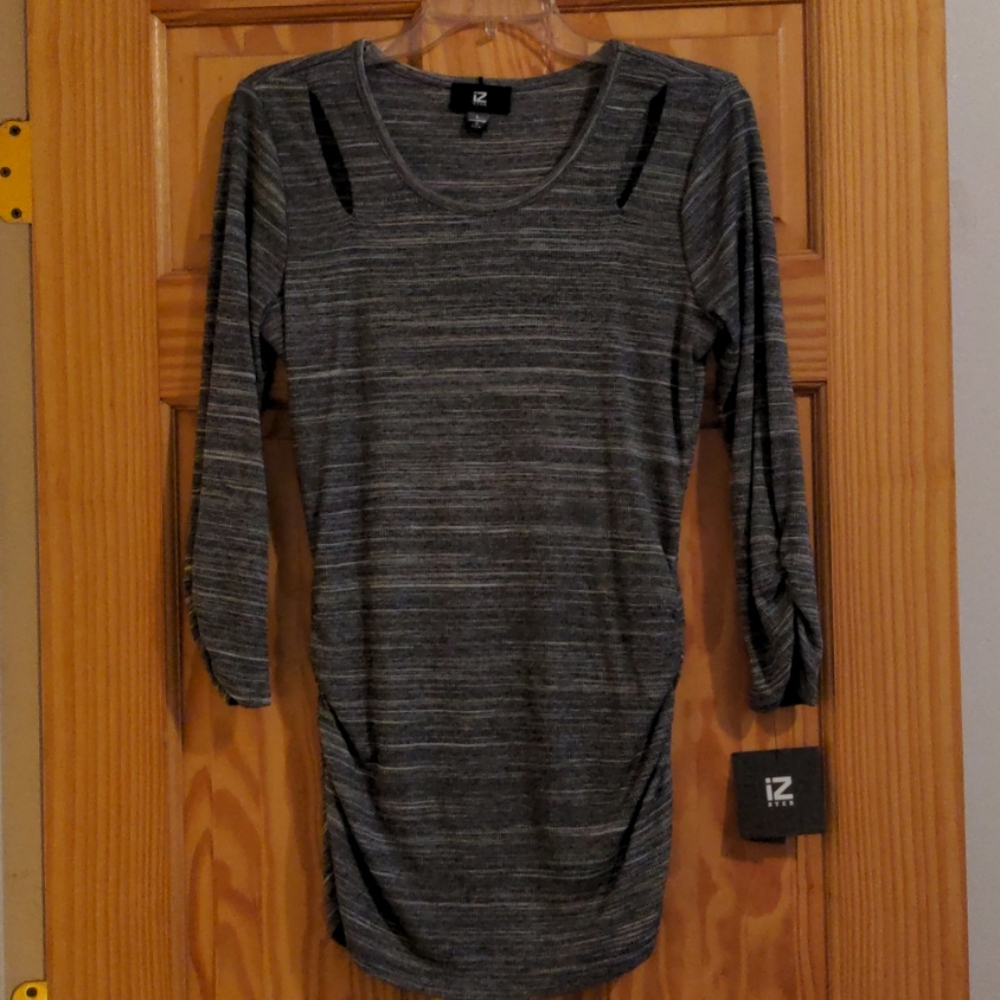 Iz Byer Marbled Rib Shirt